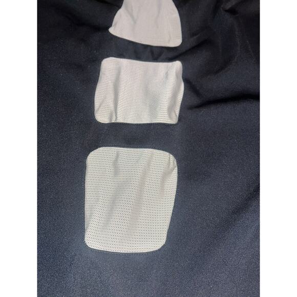 IOWA HAWKEYES PULLOVER Shirt BLACK MENS L Heavyweight Vented - Picture 5 of 8